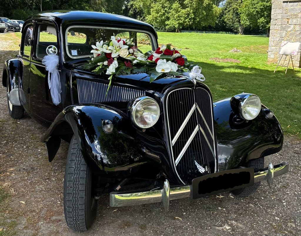 location voiture mariage ile-de-France Citroen Traction