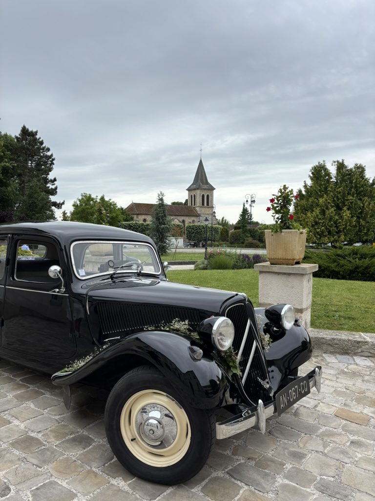 voiture ancienne mariage Citroën Traction Île-de-France
