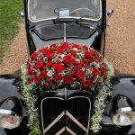 Décoration de votre voiture de mariage 3 manumariage bouquet dessus capot04