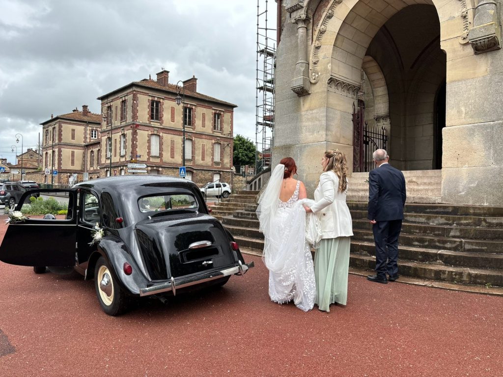 traction-mariage-eglise-coulommiers-seine-et-marne