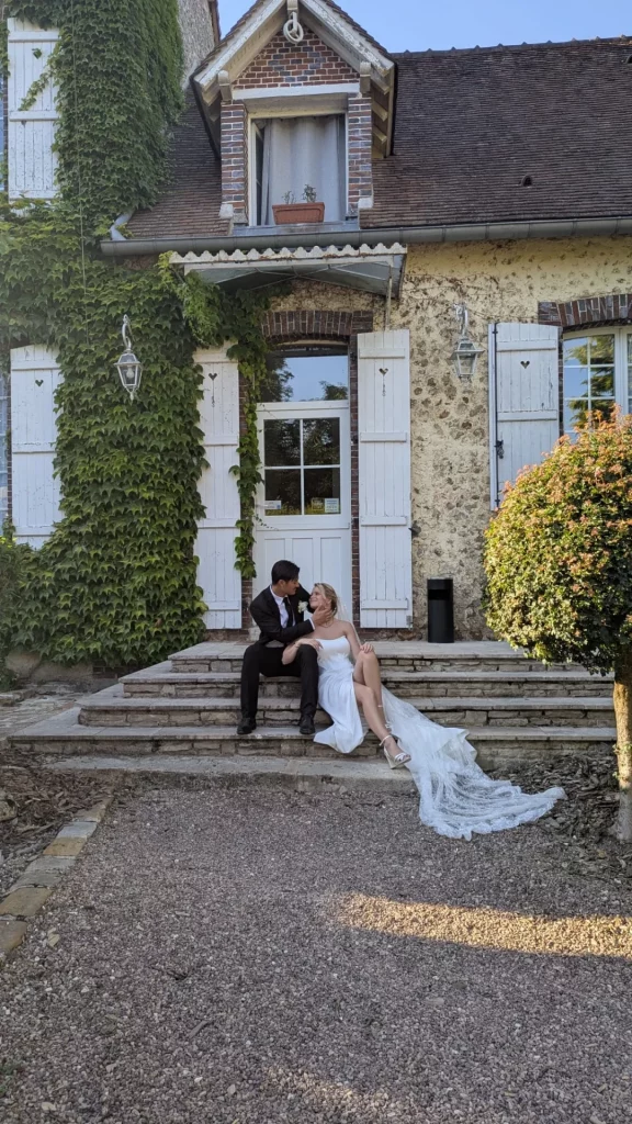 Shooting photos mariage dans les Yvelines 40 Location voiture ancienne mariage shooting 78