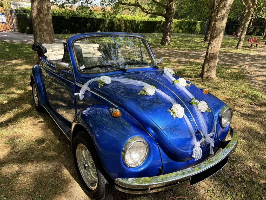 Location voiture cabriolet mariage Paris